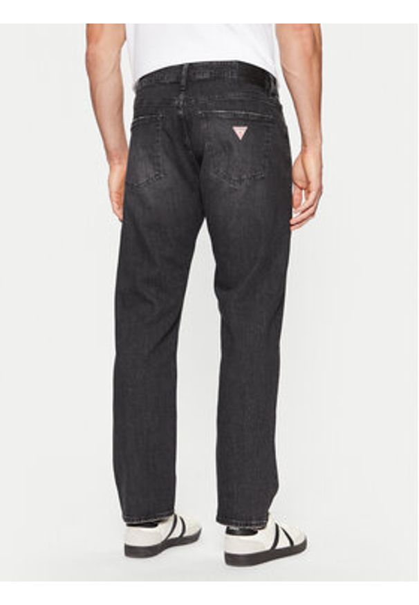 Guess Jeans Jeansy M5RA1B D5LW1 Szary Straight Leg. Kolor: szary