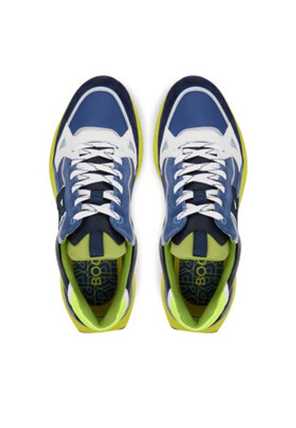 Bogner Sneakersy Ctp25 12522505 Granatowy. Kolor: niebieski. Materiał: skóra