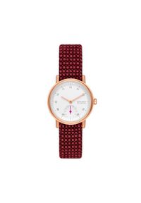 Skagen Zegarek Kuppel Lille SKW3104 Czerwony. Kolor: czerwony