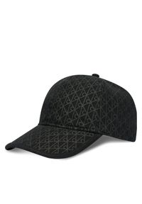 Calvin Klein Czapka z daszkiem Emblem Print W Leather Patch Cap LV04D5029G Czarny. Kolor: czarny. Materiał: bawełna. Wzór: nadruk #1