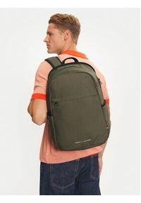 TOMMY HILFIGER - Tommy Hilfiger Plecak Element Backpack AM0AM12455 Khaki. Kolor: brązowy. Materiał: materiał