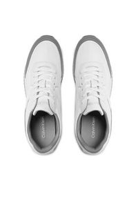 Calvin Klein Sneakersy Low Top Lace Up Heat Bond HM0HM00551 Biały. Kolor: biały. Materiał: materiał #5
