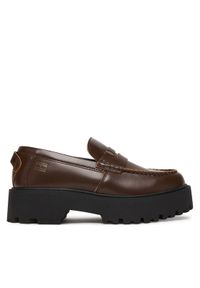 Tommy Jeans Loafersy Archive '01 Leather Loafer EN0EN03022 Brązowy. Kolor: brązowy. Materiał: skóra #1
