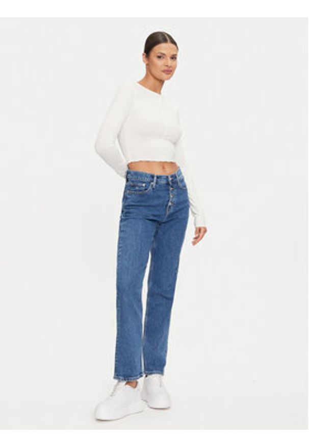 Tommy Jeans Jeansy Izzie DW0DW19536 Niebieski Slim Fit. Kolor: niebieski