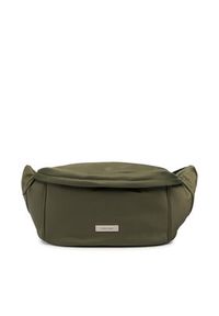 Calvin Klein Nerka Sleek Waistbag Sling LV04D3148G Zielony. Kolor: zielony. Materiał: skóra #3
