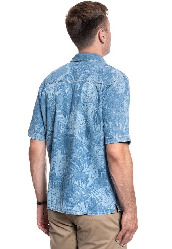 Mustang - MĘSKA KOSZULA JEANSOWA MUSTANG CHOPPER SHIRT 1009597 5000 216. Materiał: jeans