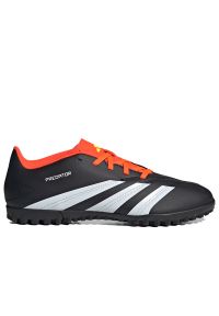 Adidas - Buty adidas Predator 24 Club TF IG7711 - czarne. Zapięcie: pasek. Kolor: czarny. Materiał: guma, materiał, syntetyk. Szerokość cholewki: normalna. Wzór: paski