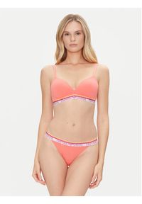 Emporio Armani Underwear Komplet 2 par stringów EW000405 AF10883 M4008 Różowy. Kolor: różowy. Materiał: bawełna