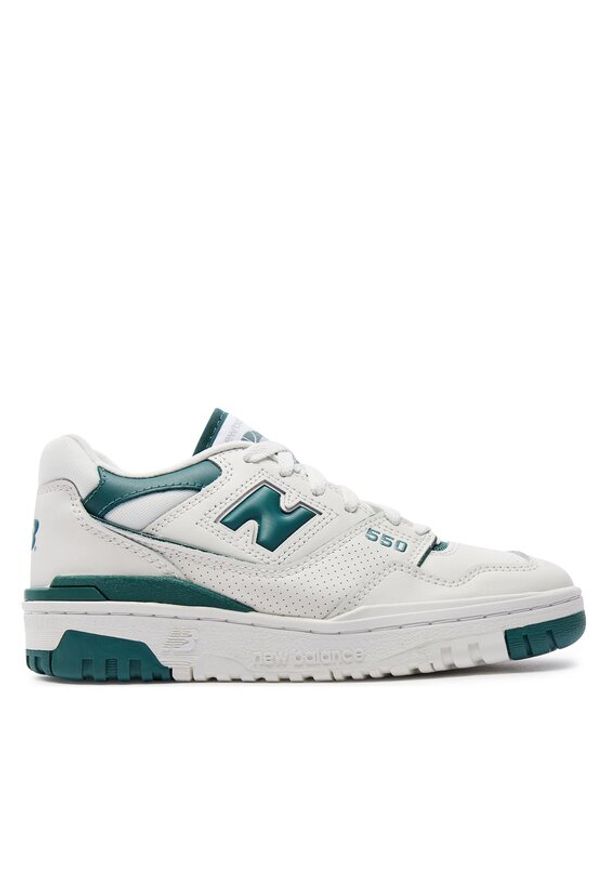 New Balance Sneakersy BBW550BI Biały. Kolor: biały. Materiał: skóra