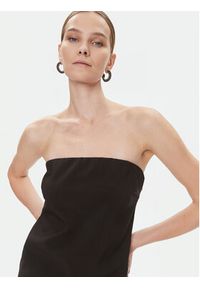 Imperial Sukienka koktajlowa A9990002Q Czarny Regular Fit. Kolor: czarny. Materiał: syntetyk. Styl: wizytowy #5