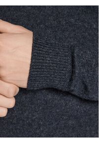 !SOLID - Solid Sweter Dylion 21107341 Granatowy Regular Fit. Kolor: niebieski. Materiał: syntetyk #3