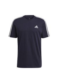 Adidas - Koszulka męska adidas Essentials T-Shirt. Kolor: czarny, niebieski. Długość rękawa: krótki rękaw. Długość: krótkie #2