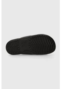 Crocs klapki Classic Crocs Sandal kolor czarny 206761. Kolor: czarny. Materiał: materiał. Wzór: gładki. Obcas: na obcasie. Wysokość obcasa: niski #2