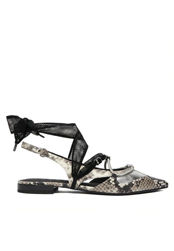 Pinko - PINKO Czółenka Gianira 30 SD0547 P042 Szary. Kolor: szary. Materiał: skóra