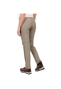 Damskie spodnie outdoorowe 2 w 1 Kilpi HOSIO-W. Kolor: brązowy. Materiał: nylon