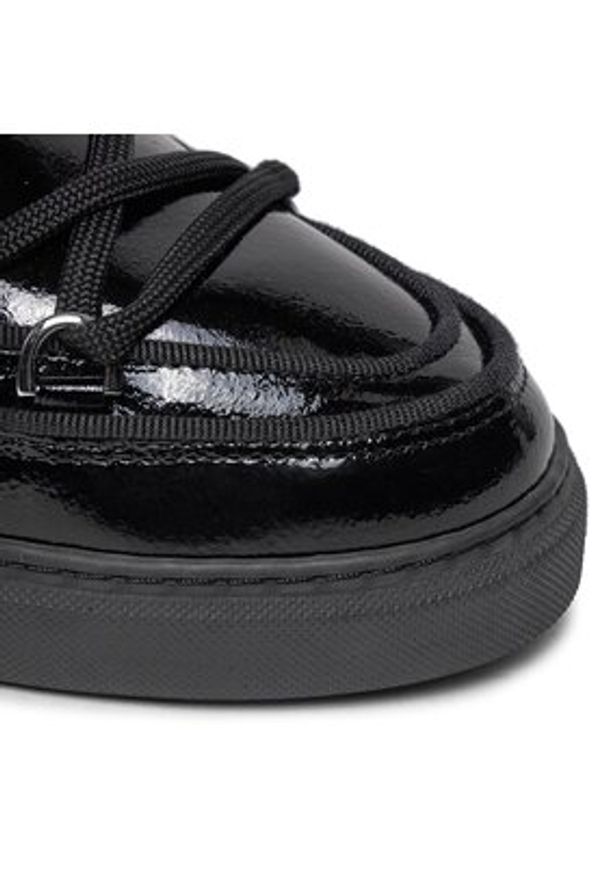 Inuikii Śniegowce Full Leather 75202-094 Czarny. Kolor: czarny. Materiał: lakier, skóra