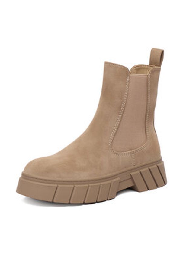 Jenny - JENNY Sztyblety CEO-MAVIS WS6153-01 Beżowy. Kolor: beżowy. Materiał: materiał