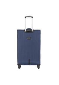 Ochnik - Komplet walizek na kółkach 19'/24'/28'. Kolor: niebieski. Materiał: materiał, nylon, poliester #10