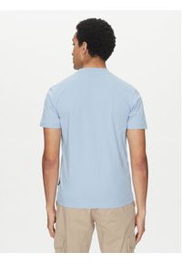 Napapijri T-Shirt Iaato NP0A4HFZ Błękitny Regular Fit. Kolor: niebieski. Materiał: bawełna #3