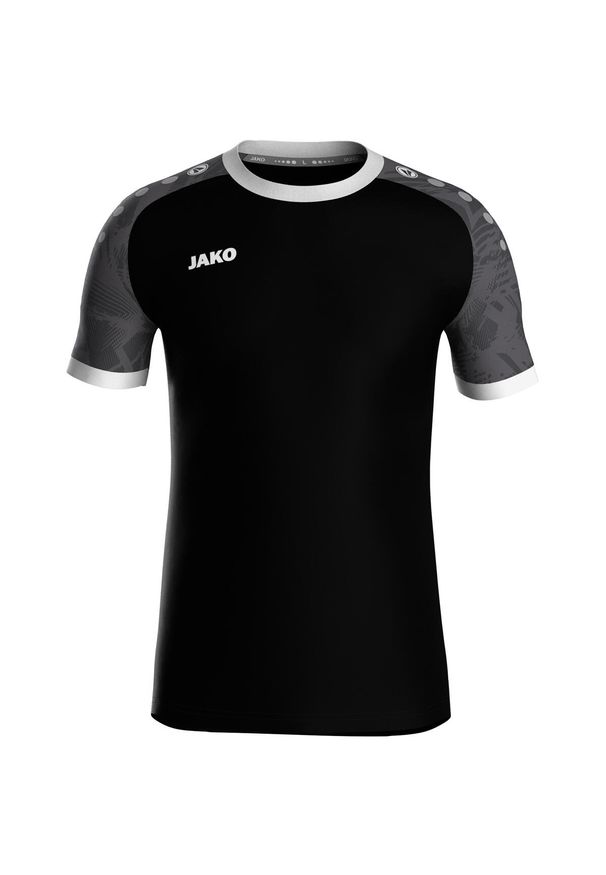 Koszulka dla dzieci Jako Iconic. Kolor: szary, czarny, brązowy, wielokolorowy. Sport: piłka nożna