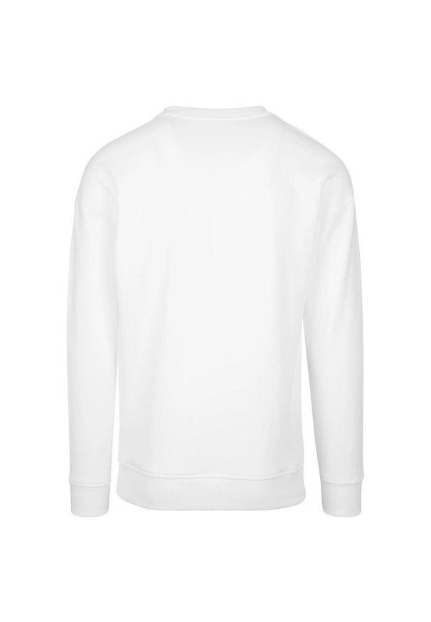 Urban Classics - Męska Bluza Z Okrągłym Dekoltem. Kolor: biały