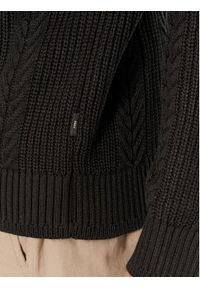 Jack & Jones - Jack&Jones Sweter 12261436 Czarny Regular Fit. Kolor: czarny. Materiał: bawełna #10