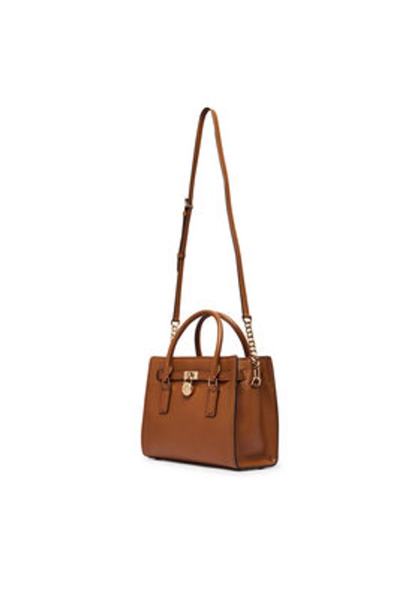MICHAEL Michael Kors Torebka 30T6GNXS1L Brązowy. Kolor: brązowy. Materiał: skórzane