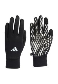Adidas - Tiro Competition Gloves. Kolor: czarny, biały, wielokolorowy. Materiał: materiał