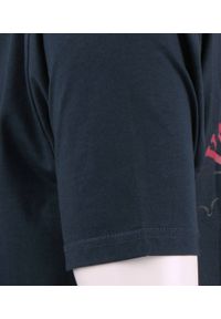 T-Shirt Męski (Relaxed Fit) - Brave Soul - Motyw Żeglarski - Granat. Okazja: na co dzień. Kolor: niebieski. Materiał: bawełna. Wzór: nadruk. Sezon: lato, wiosna. Styl: casual #4