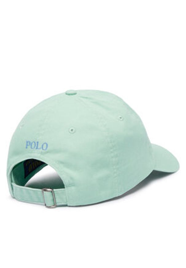Polo Ralph Lauren Czapka z daszkiem Chino Ball Cap 710667709124 Zielony. Kolor: zielony. Materiał: bawełna
