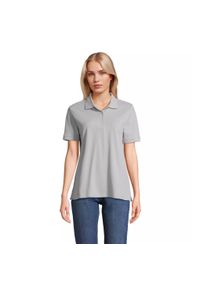 SOL'S - Damska koszulka polo Sol's Pacific. Okazja: na co dzień. Typ kołnierza: polo. Kolor: wielokolorowy, niebieski, szary. Styl: casual, elegancki #1