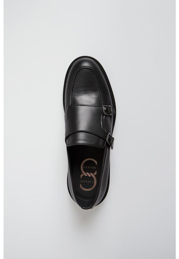 Loafersy męskie skórzane CESARE CASADEI. Materiał: skóra