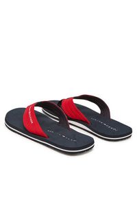 TOMMY HILFIGER - Tommy Hilfiger Japonki Nyc Beach Sandal FM0FM05437 Czerwony. Kolor: czerwony. Materiał: materiał #4