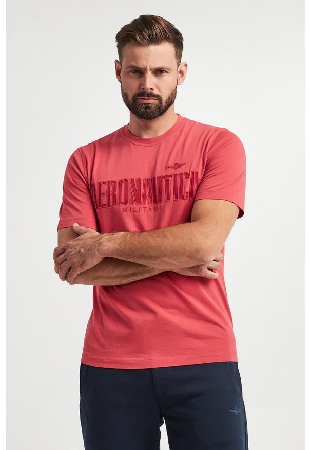 Aeronautica Militare - T-shirt męski z logo AERONAUTICA MILITARE
