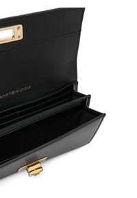 TOMMY HILFIGER - Tommy Hilfiger Portfel Th Modern Large Flap Wallet AW0AW18704 Czarny. Kolor: czarny. Materiał: skóra #2