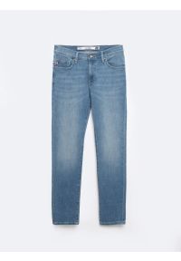 Big-Star - Jeansy męskie skinny niebieskie Jeffray 266. Okazja: na co dzień. Stan: obniżony. Kolor: niebieski. Długość: krótkie. Styl: casual #6