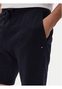 TOMMY HILFIGER - Tommy Hilfiger Szorty sportowe Essential MW0MW37240 Granatowy Regular Fit. Kolor: niebieski. Materiał: bawełna. Styl: sportowy #3