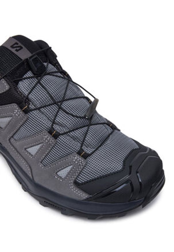 salomon - Salomon Trekkingi X Ultra 360 Leather Gore-Tex L47571400 Szary. Kolor: szary. Materiał: materiał. Technologia: Gore-Tex. Sport: turystyka piesza