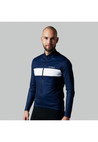 ACELERA - Deep Winter wodoodporna i wiatroszczelna kurtka kolarska. Kolor: niebieski. Sport: kolarstwo #1