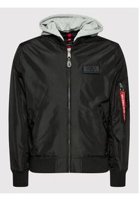 Alpha Industries Kurtka bomber MA-1 196108 Czarny Regular Fit. Kolor: czarny. Materiał: syntetyk #4