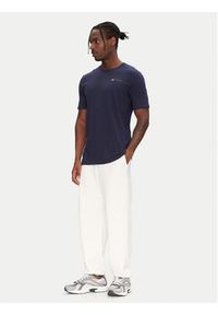 Under Armour T-Shirt Strip Logo 1390203 Granatowy Relaxed Fit. Kolor: niebieski. Materiał: bawełna, syntetyk #5