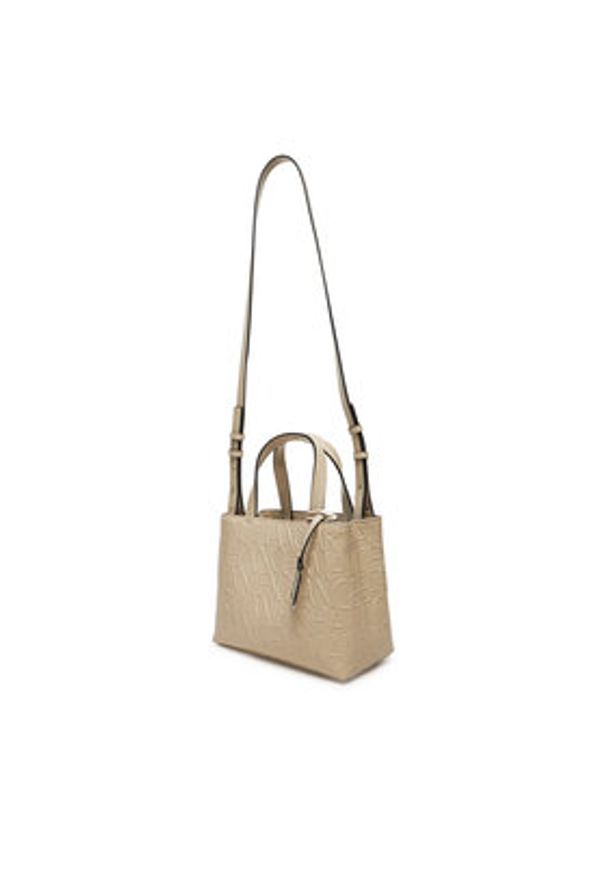 Armani Exchange Torebka 942647 CC793 U1092 Beżowy. Kolor: beżowy. Materiał: skórzane
