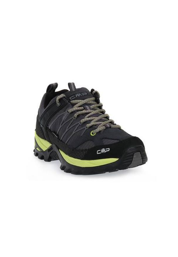 Buty trekkingowe męskie CMP 72UN Rigel Low Trekking. Zapięcie: sznurówki. Kolor: szary, wielokolorowy. Materiał: skóra, materiał. Szerokość cholewki: normalna. Sport: turystyka piesza