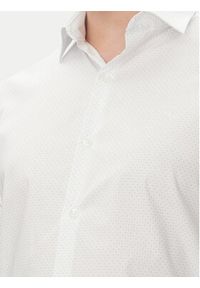 Calvin Klein Koszula LV019EU005 Niebieski Slim Fit. Kolor: niebieski. Materiał: bawełna #5