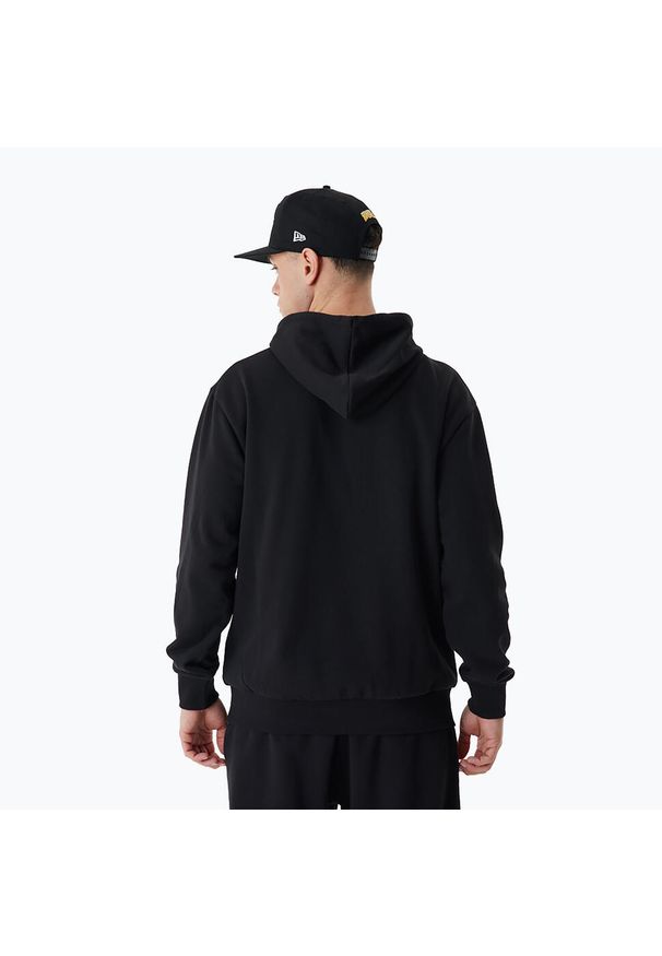 Bluza męska New Era Team Script OS Hoody Chicago Bulls. Kolor: czarny