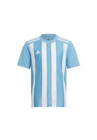 Adidas - Koszulka dziecięca adidas Striped 21. Kolor: wielokolorowy, niebieski, biały. Sport: piłka nożna #1