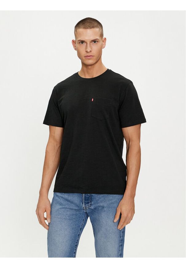 Levi's® T-Shirt Classic 19342-0177 Czarny Regular Fit. Kolor: czarny. Materiał: bawełna