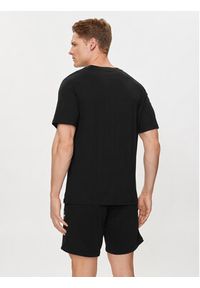 Jack & Jones - Jack&Jones Komplet t-shirt i spodenki Forest 12256951 Czarny Standard Fit. Kolor: czarny. Materiał: syntetyk, bawełna