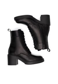 Gino Rossi - GINO ROSSI Trzewiki FERGIE-27851PE Czarny. Kolor: czarny. Materiał: skóra #3