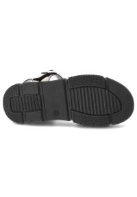 Big-Star - Czarne Sandały Big Star Dziewczęce Buty Na Lato. Okazja: na co dzień. Zapięcie: pasek. Kolor: czarny. Sezon: lato. Styl: elegancki, casual #3